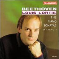 ベートーヴェン（1770-1827）/Piano Sonata 1 2 3 ： Lortie
