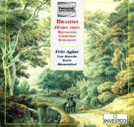 ブラームス（1833-1897）/Horn Trio： Trio Aglae +beethoven Cherubini Schumann