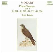 モーツァルト（1756-1791）/Piano Sonatas Vol.4： Jando