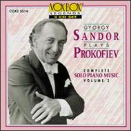 プロコフィエフ（1891-1953）/Comp. solo Piano Works.2： Sandor