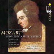 モーツァルト（1756-1791）/Clarinet Quintet Fragments： Klocker(Cl) Leopolder Q
