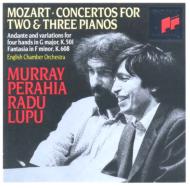 モーツァルト（1756-1791）/Piano Concerto 7 10 Etc： Perahia Lupu(P) Eco