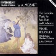 モーツァルト（1756-1791）/Comp. solo Fl ＆ Orhc： Helasvuo / Kangas /