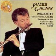 モーツァルト（1756-1791）/Concerto For Flute ＆ Harp： Galway Robles Mata / Lso