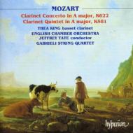 モーツァルト（1756-1791）/Clarinet Concerto Clarinet Quintet： T.king(Cl) Tate / Eco Gabrieli Sq