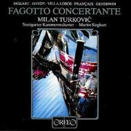 モーツァルト（1756-1791）/Bassoon Concerto： Turkovic(Fg) +m.haydn Villa-lobos Francaix Etc