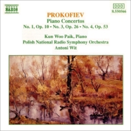 プロコフィエフ（1891-1953）/Piano Concerto.1 3 4： Paik(P) Wit / Polish National. so