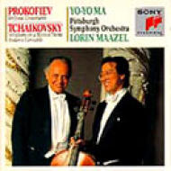 プロコフィエフ（1891-1953）/Sinfonia Concertante： Yo-yo Ma(Vc) Maazel / Pittsburgh So +tchaiko