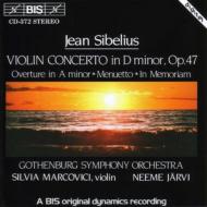 シベリウス（1865-1957）/Violin Concerto： Marcovici / Jarvi / Gothenburg. so