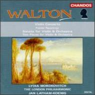 ウォルトン、ウィリアム（1902-1983）/Violin Concerto Etc： Mordkovitch / Latham-koenig / Lpo