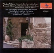 ヴォーン・ウィリアムズ（1872-1958）/Concerto For 2 Pianos
