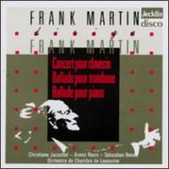 マルタン、フランク（1890-1974）/Harpsichord Concerto Ballades： Jaccottet(Cemb)martin / Lausanne Co