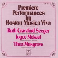 Boston Musica Viva/Music Of Crawford-seeger Meke