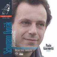 シューマン、ロベルト（1810-1856）/Piano Concerto： Giacometti(P) Tilkin / Arnhem. po +dvorak： Concerto (Hyb)