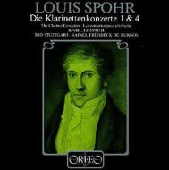 シュポア（1784-1859）/Clarinet Concerto 1 4 ： Leister(Cl) De Burgos / Stuttgart Rso