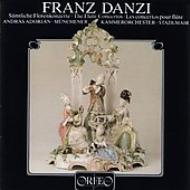 ダンツィ（1763-1826）/Flute Concertos： Adorjan / Stadlmair