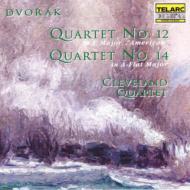 ドヴォルザーク（1841-1904）/String Quartet 12 14： Clevelandq