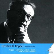 コッペル、ヘアマン・ダーヴィド（1908-1998）/Piano Concerto Clarinet Concerto： Koppel(P) +jolivet Stravinsky Bartok