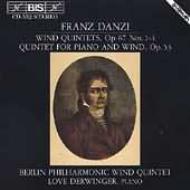 ダンツィ（1763-1826）/Wind Quintets Op.67： Berlin Philharmonic Wind Quintet Derwinger