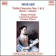 モーツァルト（1756-1791）/Violin Concertos.1 2： Nishizaki / Wildner / Capella Istropolitana