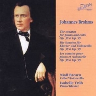 ブラームス（1833-1897）/Cello Sonatas.1 2： N.brown(Vc)trub(P)