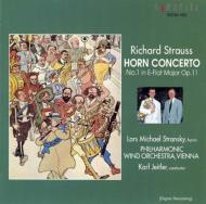 シュトラウス、リヒャルト（1864-1949）/Horn Concerto.1： Stransky(Hr) Jeitler / Philharmonic Wind O +brass Music