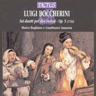 ボッケリーニ（1743-1805）/6 Duetti： Rogliano Iannetta(Vn)