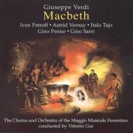 ヴェルディ（1813-1901）/Macbeth： Gui / Florence Maggio Musicale.o