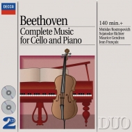 ベートーヴェン（1770-1827）/Cello Sonatas： Rostropovich(Vc) S.richter(P)