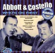アボット ＆ コステロ/Whos On First - Original Radiobroadcasts