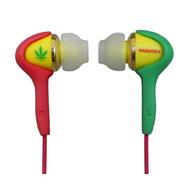 Inner Ear Headphone (Rasta Color)
