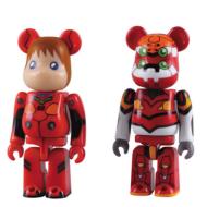 Be@rbrick Evangelion Shingekijyouban: Ha 2pc Set