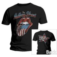 Rolling Stones T-shirt : Tour Of Usa / Size: L