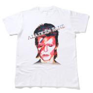 David Bowie T-shirt: Aladdin Sane Size: S