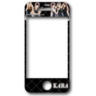 KARA iPhone4 / iPhone4S Protect Film (Black)