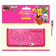 Game Accessory (Nintendo 3DS)/ポケットモンスター Tpuカバー For ニンテンドー3ds ベストウイッシュa