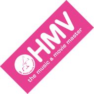 HMV Logo Face Towel (Pink)