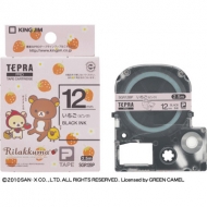 リラックマ/「テプラ」pro テープカートリッジ いちご(ピンク) / 12mm