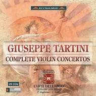 タルティーニ（1692-1770）/Comp. violin Concertos： Guglielmo(Vn) / L'arte Dell'arco Etc