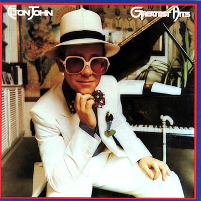 1980s elton john album cover