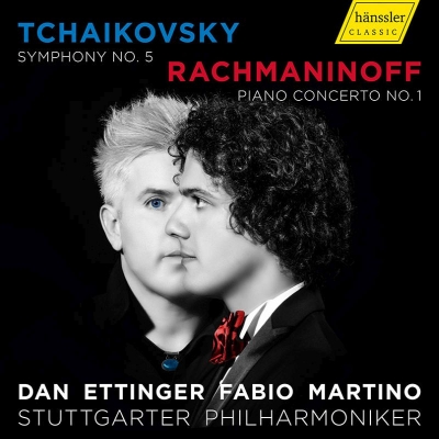 【CD輸入】 Tchaikovsky チャイコフスキー / チャイコフスキー：交響曲第5番、ラフマニノフ：ピアノ協奏曲第1番 ダン・エッテ