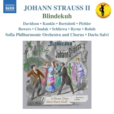 【CD輸入】 Strauss J2 シュトラウス2世 （ヨハン） / 喜歌劇『鬼ごっこ』全曲 ダリオ・サルヴィ＆ソフィア・フィル、ロバー