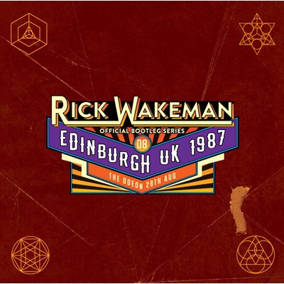 【CD輸入】 Rick Wakeman リックウェイクマン / Official Bootleg Series Vol.8: Live At The Odeon, Edinburgh 28th Aug 19