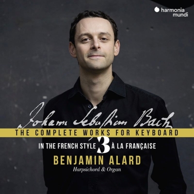 【CD国内】 Bach, Johann Sebastian バッハ / 鍵盤のための作品全集 第3集?フランス風に バンジャマン・アラール（チェンバ