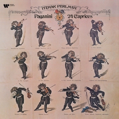 【LP】 Paganini パガニーニ / 24のカプリース イツァーク・パールマン (2枚組 / 180グラム重量盤レコード） 送料無料