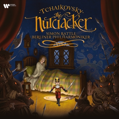 【LP】 Tchaikovsky チャイコフスキー / 『くるみ割り人形』 サイモン・ラトル、ベルリン・フィルハーモニー管弦楽団 (2枚組ア