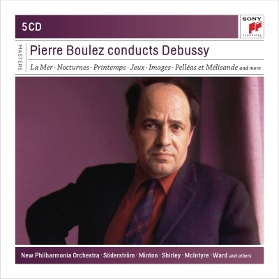 【CD輸入】 Debussy ドビュッシー / 管弦楽曲集、『ペレアスとメリザンド』全曲 ピエール・ブーレーズ＆ニュー・フィルハーモ