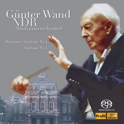 【SACD輸入】 Bruckner ブルックナー / 交響曲第4番『ロマンティック』、第5番 ギュンター・ヴァント＆北ドイツ放送交響楽団
