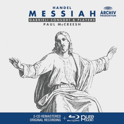 【CD輸入】 Handel ヘンデル / 『メサイア』 ポール・マクリーシュ＆ガブリエル・コンソート＆プレイヤーズ（2CD＋ブルーレイ