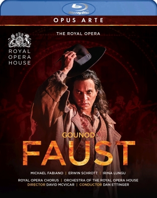 【Blu-ray】 Gounod グノー / 『ファウスト』全曲 マクヴィカー演出、エッティンガー＆コヴェント・ガーデン王立歌劇場、ファ